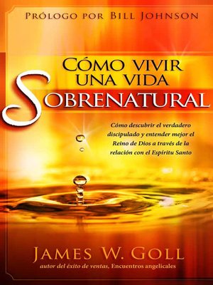 cover image of Cómo vivir una vida sobrenatural